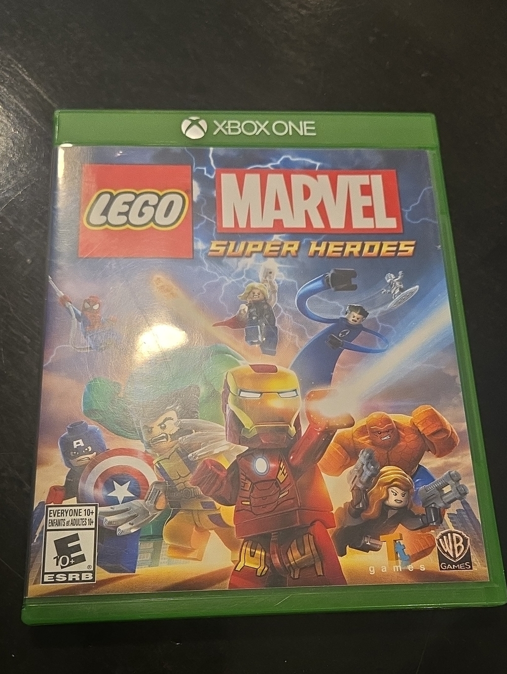 LEGO Marvel Super Heroes (Xbox One, 2013) COMPLETE CIB - Tested & Working